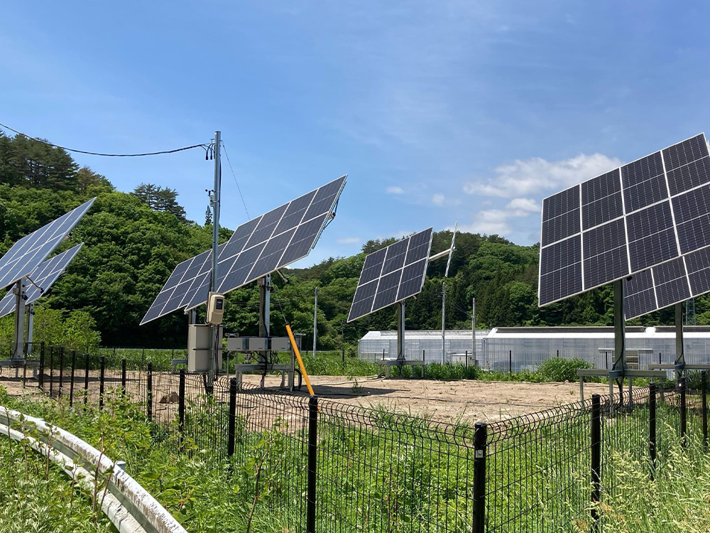 2104S920 : 福島県 双葉郡川内村①② 太陽光発電所【追尾】